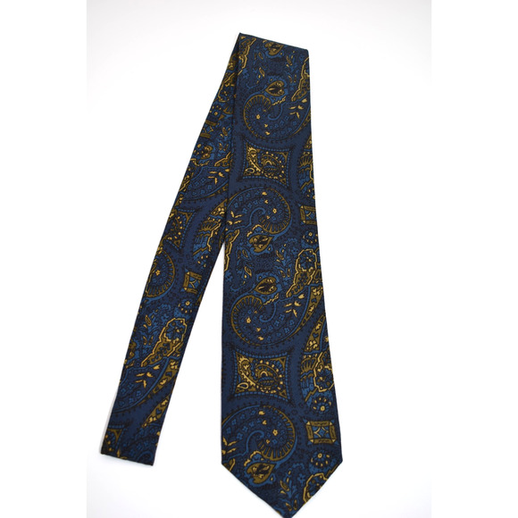 Wembly, Walkers Necktie Mixed Lot Wool and Polyester Blend Men's Vintage 1970's - Picture 2 of 9